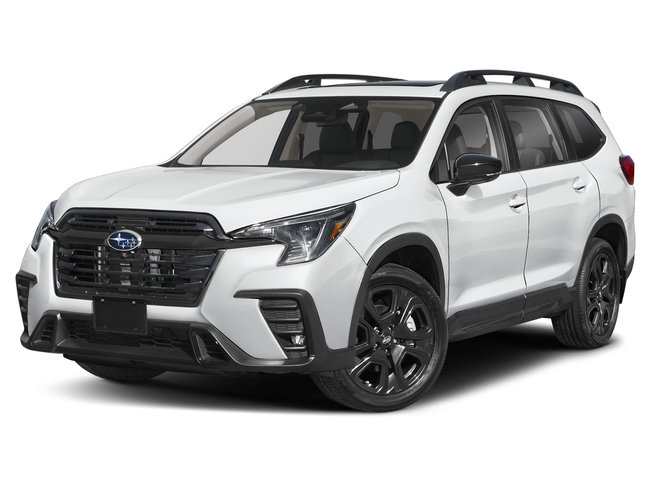 2025 Subaru Ascent Onyx Edition Touring in Crystal White Pearl — front three-quarter view