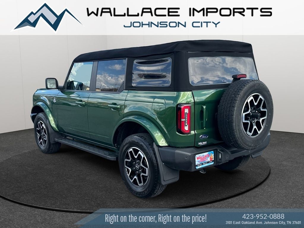 2024 Ford Bronco — rear three-quarter view