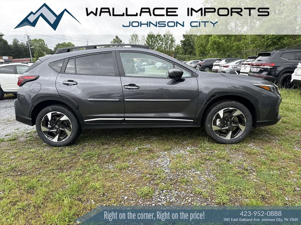 2026 Subaru CROSSTREK Limited in Magnetite Gray Pearl — front three-quarter view
