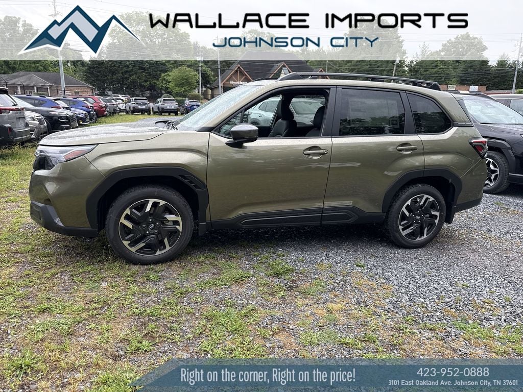 2026 Subaru FORESTER — rear three-quarter view