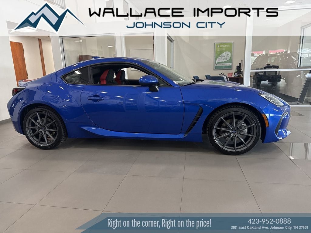 2026 Subaru BRZ Limited in Wr Blue Pearl — front three-quarter view