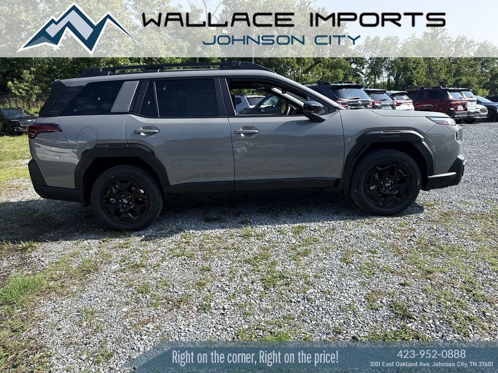 2026 Subaru OUTBACK Limited in River Rock Pearl — front three-quarter view