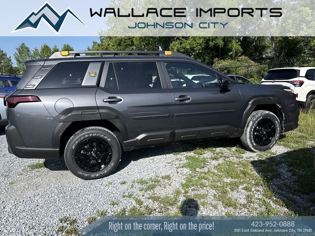 2026 Subaru OUTBACK Wilderness in Magnetite Gray Metallic — front three-quarter view